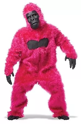 Gorilla Suit Mascot Ape Animal Fancy Dress Up Halloween Adult Costume 3 COLORS • $111.83