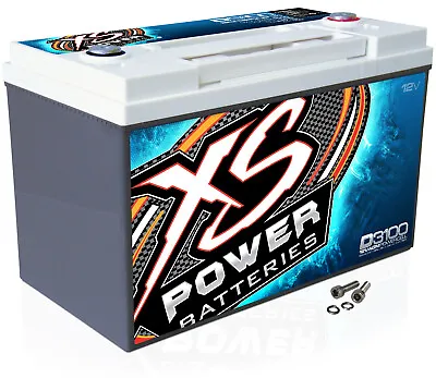 XS Power D3100 5000 Amp AGM Power Cell Car Audio Battery + Terminal Hardware • $499.99