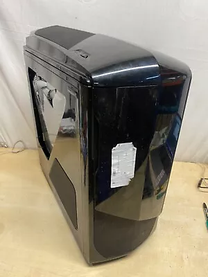 Gaming Style PC Case - Needs A Side Panel - Ready For Rebuild - AP995Z • £24.95