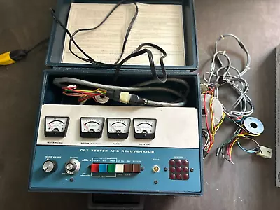 $25 • Buy Heath Schlumberger Crt Tester And Tube Rejuvenator Model St-5230
