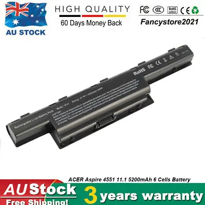 6 Cell Battery For Acer Aspire 4551 4741 5750 7551 7560 7750 AS10D31 AS10D51 • $30.99
