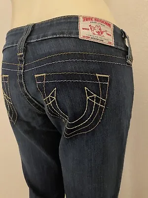 TRUE RELIGION “ROCKSTAR GINA” BOOT WOMENS JEANS. 26x42. • $29