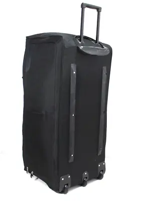 XXL Extra Large 34   Travel Luggage Wheeled Trolley Holdall Suitcase Duffel Bag • £26.99