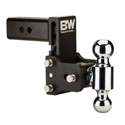 B&W Hitches Adjustable Ball Mount Hitch 2.5  Receiver 5  Drop 5.5  Rise TS20037B • $309