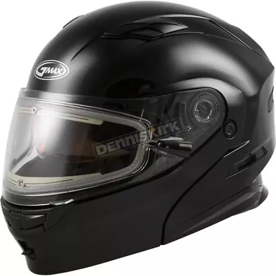 GMax Black MD01S Modular Snowmobile Helmet W/Electric Shield ( M ) M4010025-ECE • $287.96