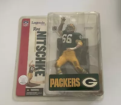 McFarlane Ray Nitschke NFL Legends Series 2 2006 Green Bay Packers #66 NIP. • $14