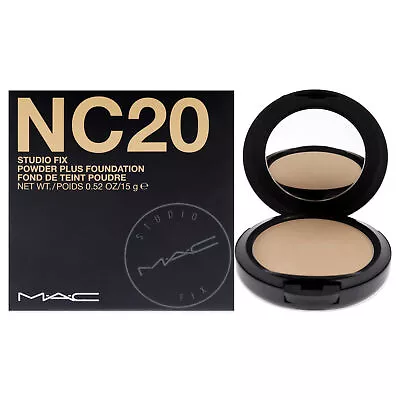 Studio Fix Powder Plus Foundation - NC20 By MAC For Women - 0.52 Oz Foundation • $54.08