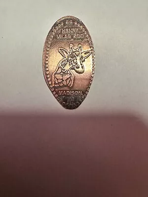 Henry Vilas Zoo Madison WI Elongated Coin Pressed Penny • $3.25