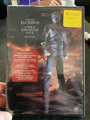 Video Greatest Hits: HIStory [Video] By Michael Jackson (DVD Nov-2001 Epic) • $6.99