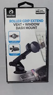 Premier Grip Extend Vent+Window Dash Mount Color: Black • $13
