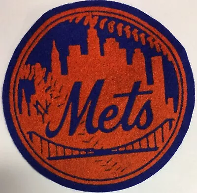 1960’s Vintage NY New York Mets Mini Pennant Baseball 5 Inch NYC Patch Skyline • $19.95