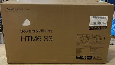 Bowers & Wilkins HTM6 S3 2-Way Center Channel Speaker (BLACK) • $789.95