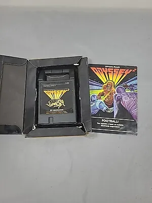 Magnavox Odyssey 2 Football Cartridge W/ Box + Manual Vintage Video Game • $12.78