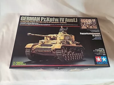 Tamiya 1/35 Model Tank Kit German Panzerkampfwagen Pz.Kpfw.IV W' Zimmerit 35262 • $33