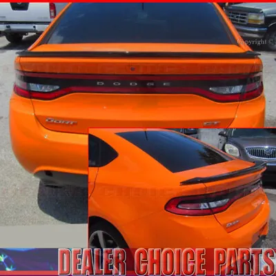 For 2013 2014 2015 2016 Dodge DART OE Factory Style Spoiler Lip Wing GLOSS BLACK • $79.95