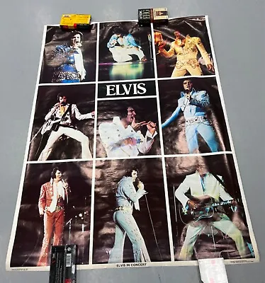 Vintage Elvis Presley Poster Original  • $174.99