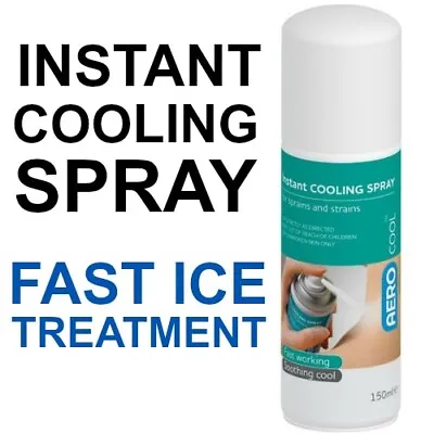 10 X Instant Cold Spray | 200ml Aero Cool Sports Injury ICE Instant ICY COOL • $111