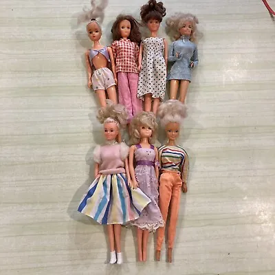 Bulk Lot Bundle Vintage Barbie Clone Dolls Clothes Fashion 60s 70s 80s Toys • $75