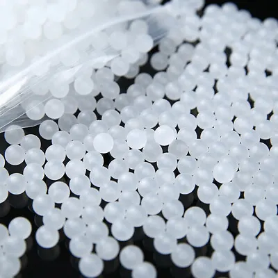 PP Solid Plastic Ball Polypropylene Ball 2mm-50mm Diameter White PP Bullet Balls • $4.60