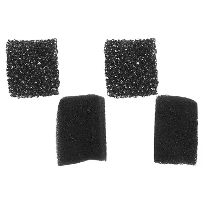  4 PCS Dense Sponges For Painting Black Rough Small Pore Halloween • $10.55