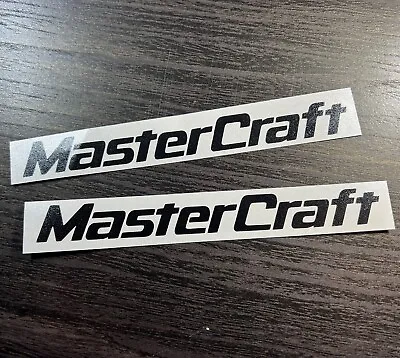 2 Mastercraft Decals | Pair Boat Logo Trailer Stickers *Multiple Options* • $14.46