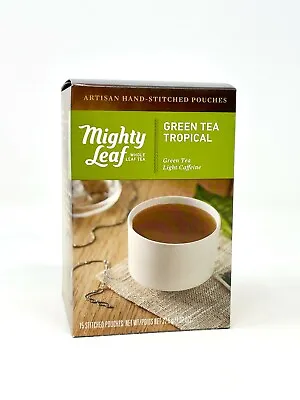 Mighty Leaf Whole Leaf Tea Marrakesh Mint Green Tea~15 Pouches~SHIPS FREE!!! • $13.99