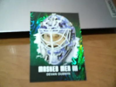 2010-11 Igt Btp Masked Men Iii Emerald Version #mm-16- Devan Dubnyk- Oilers • $1.50