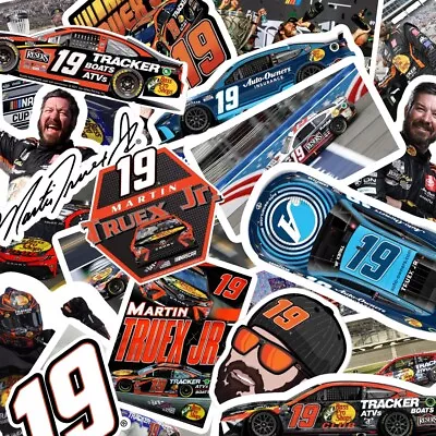 Martin Truex Jr. NASCAR 40 Piece Sticker Set • $11.99