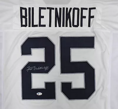 $99 • Buy Oakland Raiders Fred Biletnikoff Autographed White Jersey Beckett Bas 185819