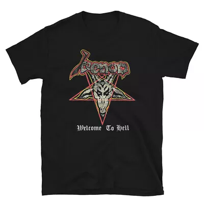 VENOM - Welcome To Hell Vintage T-Shirt UK Heavy Metal 80s Black Metal • $26