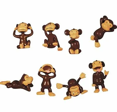 Hilarious Monkey Figurines Toy Vending Machines Parties Prizes Carnivals 100 Pcs • $16.99