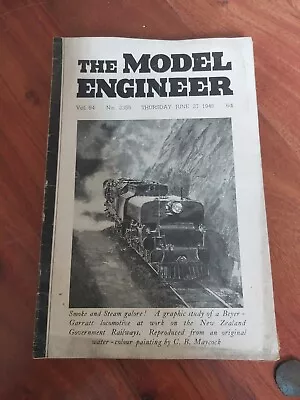 THE MODEL ENGINEER - 27TH JUNE 1946 No 2355 VOL 94 • $1.55