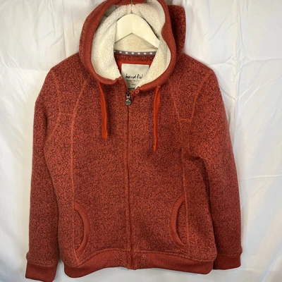 £20 • Buy Weird Fish Ladies Jacket Full Zip Hoodie Size 12 Orange 