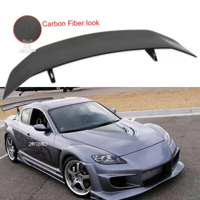 47  Rear Trunk Boot Spoiler Wing Racing For Mazda RX-8 03-12 Carbon Fiber Look   • $154.25