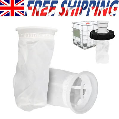 IBC Lid Filter Nylon Washable IBC Cover Filter Rain Water Tank Filter Mesh UK • £6.95