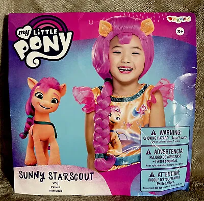 My Little Pony Sunny Starscout WIG Halloween Costume Dress-Up NIP 3yrs+ Disguise • $14.99