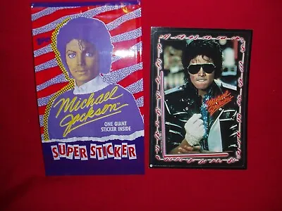 Michael Jackson Topps 1984 Super Sticker Card # 5 New/Sealed • $4.75