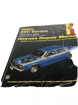 Haynes 97020 Repair Manual For Models Volvo 240 Series 1976 Thru 1993 • $11.95