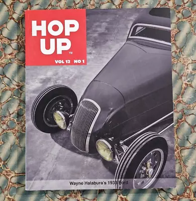 HOP UP Magazine VOL 12 #1 Hot Rod Custom Cars Ford Flathead V8 Vtg Auto Racing • $17.99
