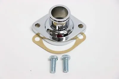 For Small Block Mopar Chrome Water Neck Thermostat 318 340 360 Housing Gasket  • $18.99