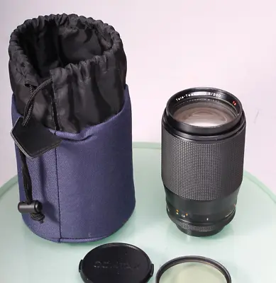Zeiss T* Tele-tessar 200mm F/3.5 Lens  Soft Case Caps Filter Contax C/y Mount • $199