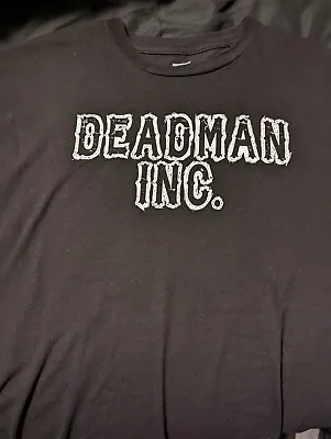 WWE Undertaker Deadman Inc Vengence Unearthed Black T-Shirt Size 3XL • £11.99