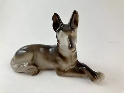 $10.75 • Buy Vintage Porcelain German Shepherd Figurine Japan