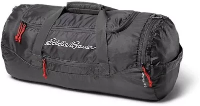 Eddie Bauer Unisex-Adult Stowaway Packable 45L Duffel Dk Smoke Regular ONESZE • $18.07