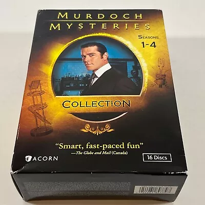 Murdoch Mysteries: Seasons 1-4 Collection (DVD) • $19.99