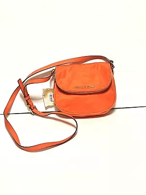 Michael Kors Bedford Tangerine Nylon Adjustable Flap Crossbody. NWT. • $84.99