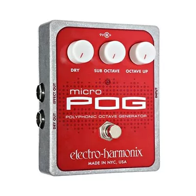 Electro-Harmonix MICRO POG Guitar Effects Pedal From Japan • $434