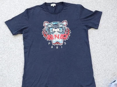 $120 • Buy Kenzo Navy Men Tshirt, Size Xl