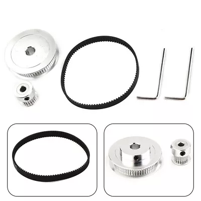 GT2 Timing Belt Closed Loop 200mm Pulley 20 Teeth & 60 Teeth Fit For 3D Printer • $10.29