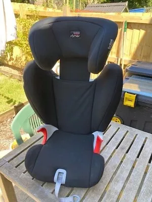 £20 • Buy Childrens High Backed Car Booster Seat With Isofix Britax Romer Kidfix SL